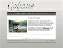Tablet Screenshot of cobanestudio.com